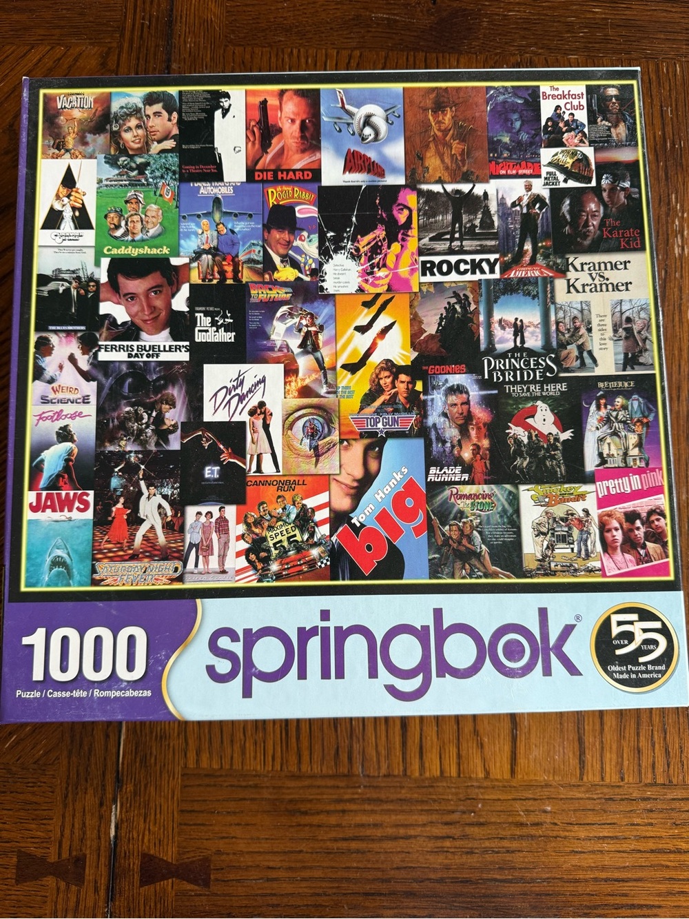 SPRINGBOK‎ “GOING TO THE MOVIES” 1000 puzzle piece in good condition COMPLETE